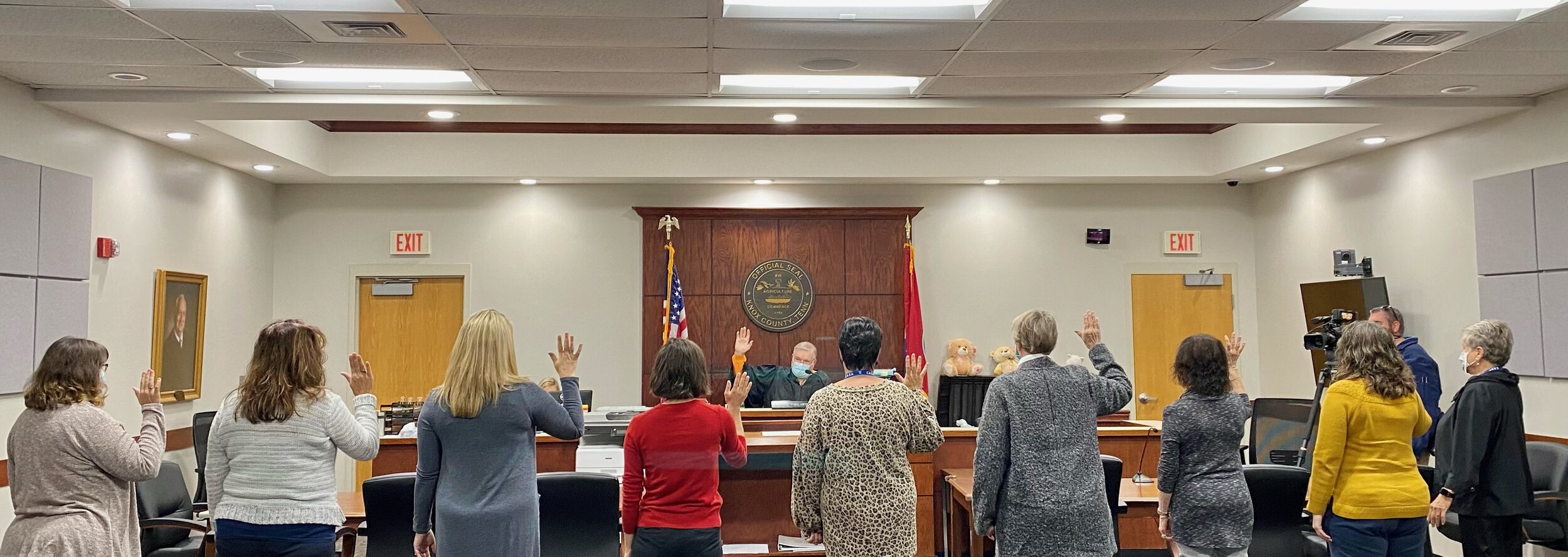 CASA of East Tennessee Swears-In 9 new advocates!