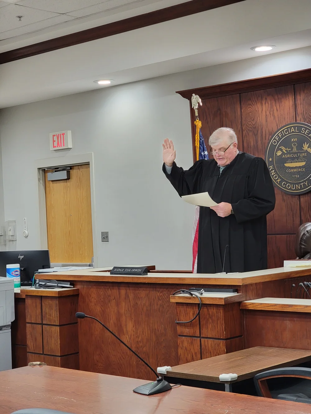 First Swearing-In of 2022 — CASA of East Tennessee