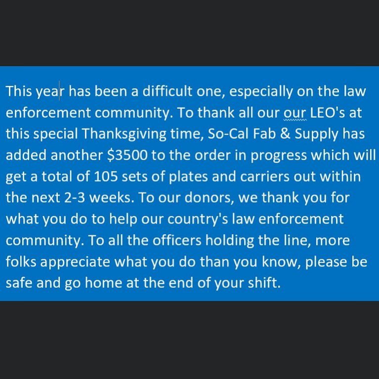 #e614 #bluelivesmatter #protectingthosewhoserve #leo #e614armor #thinblueline #lawenforcement #police #lawenforcementfamily #holdtheline #DONATE #nonprofit  #thinbluelinefamily #leofamily #gotyoursix