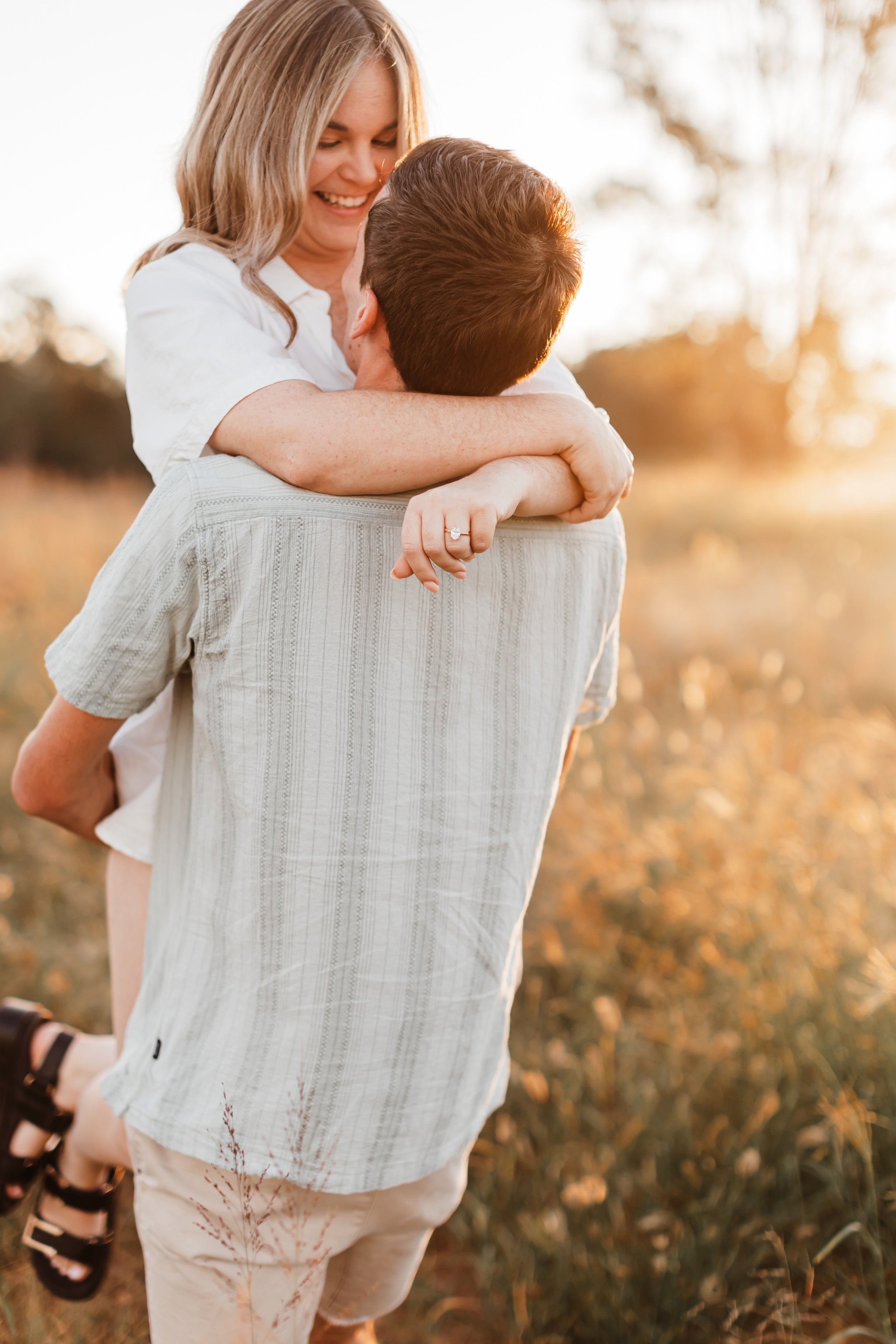 Couple at sunset