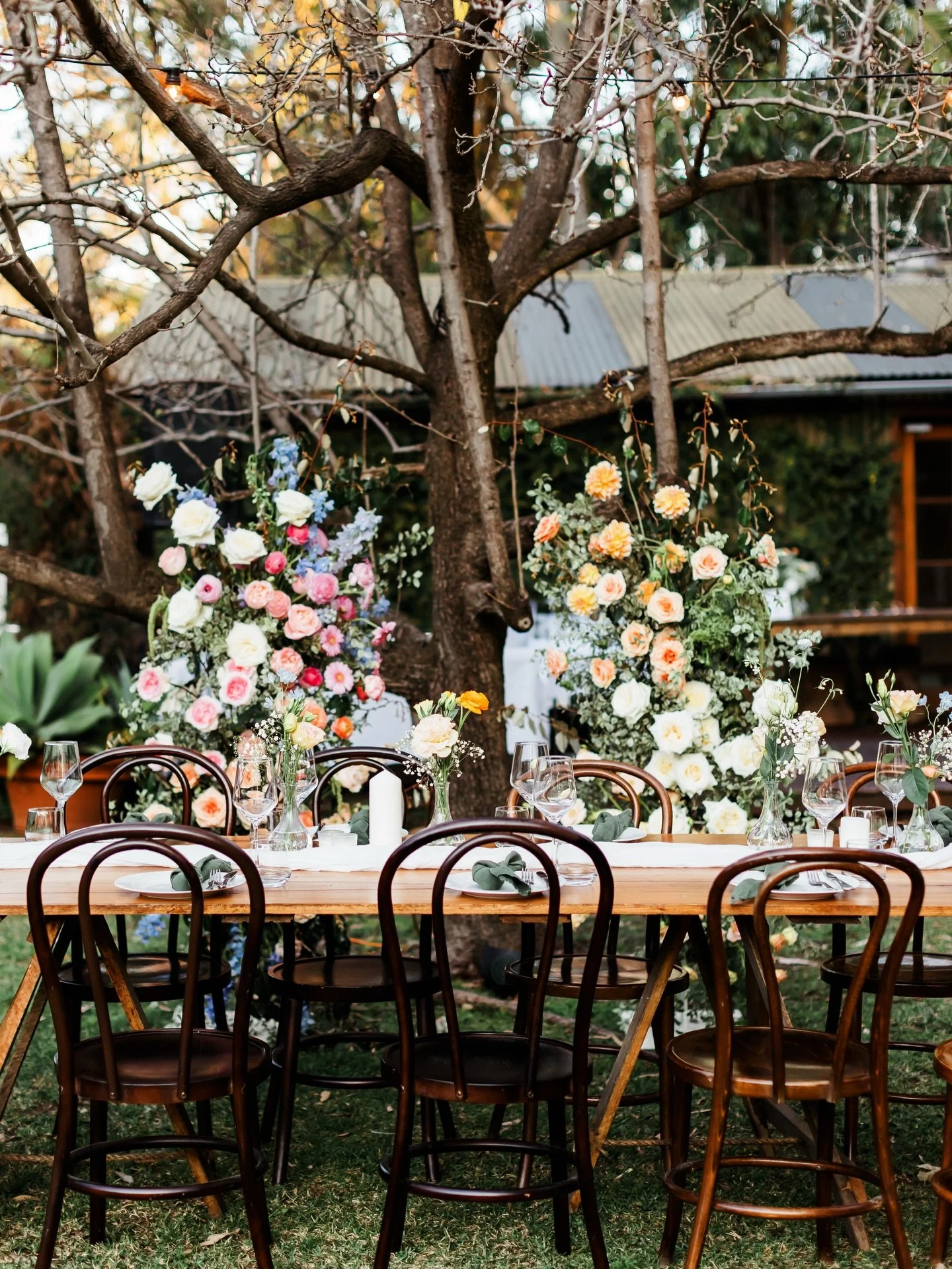 Gen &amp; Lach&rsquo;s wedding at Leaves &amp; Fishes was the kind of day that unfolds gently - long tables under the trees, fairy lights flickering on as the sun dipped, plenty of laughter, and that feeling of everyone settling in to celebrate toget