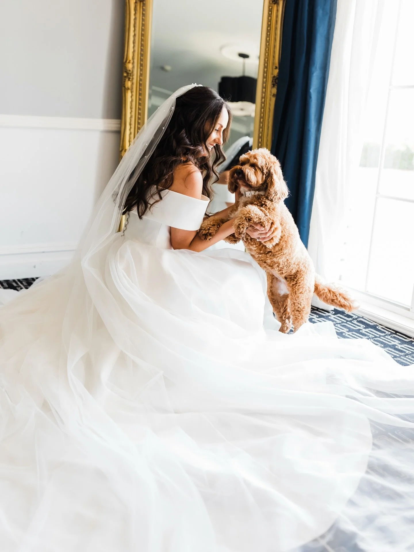 Let&rsquo;s be honest, it was really Rosie&rsquo;s wedding day 😍