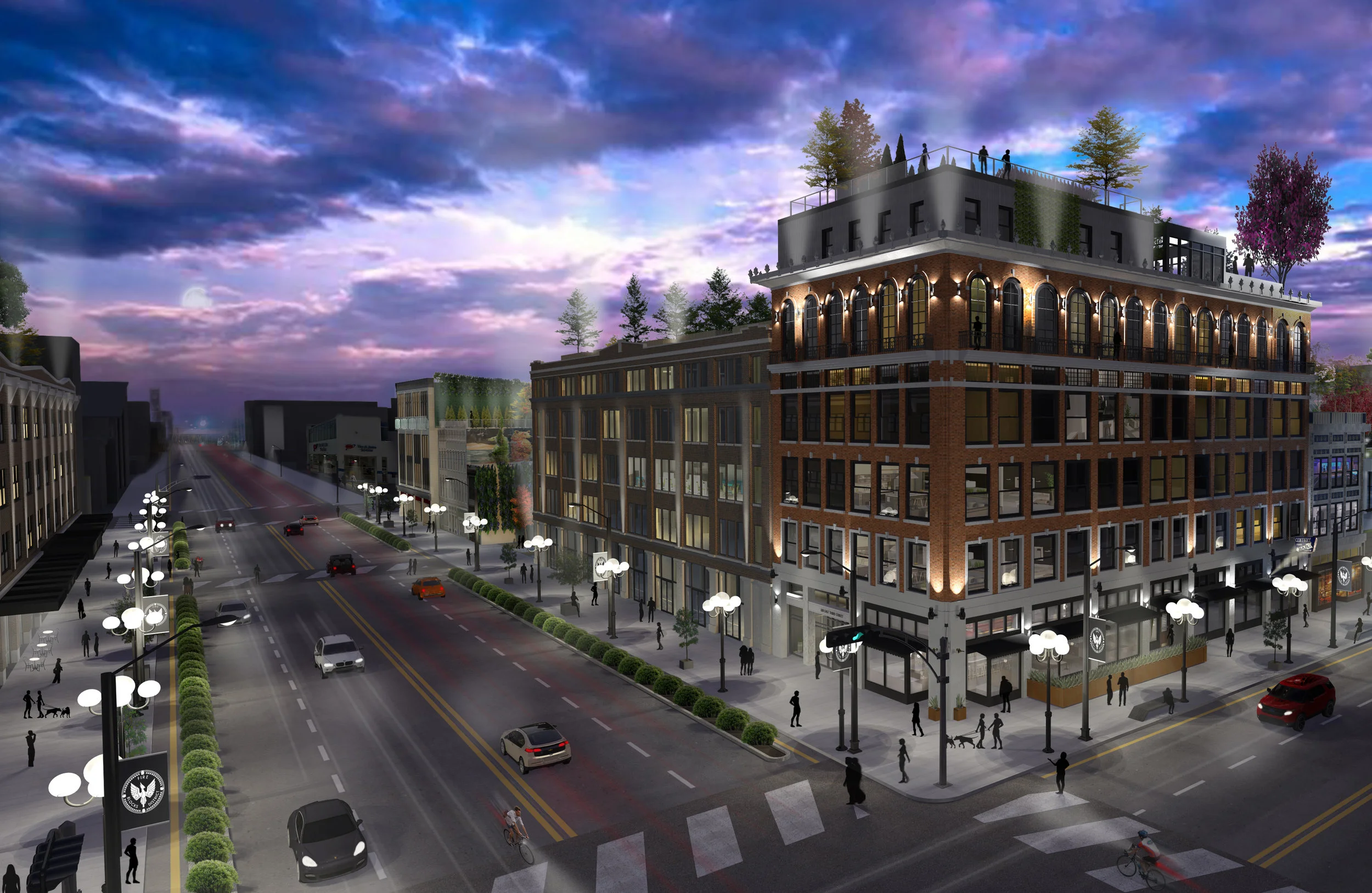 A nearly $80 million plan will redevelop 400,000 square feet across two city blocks into… more