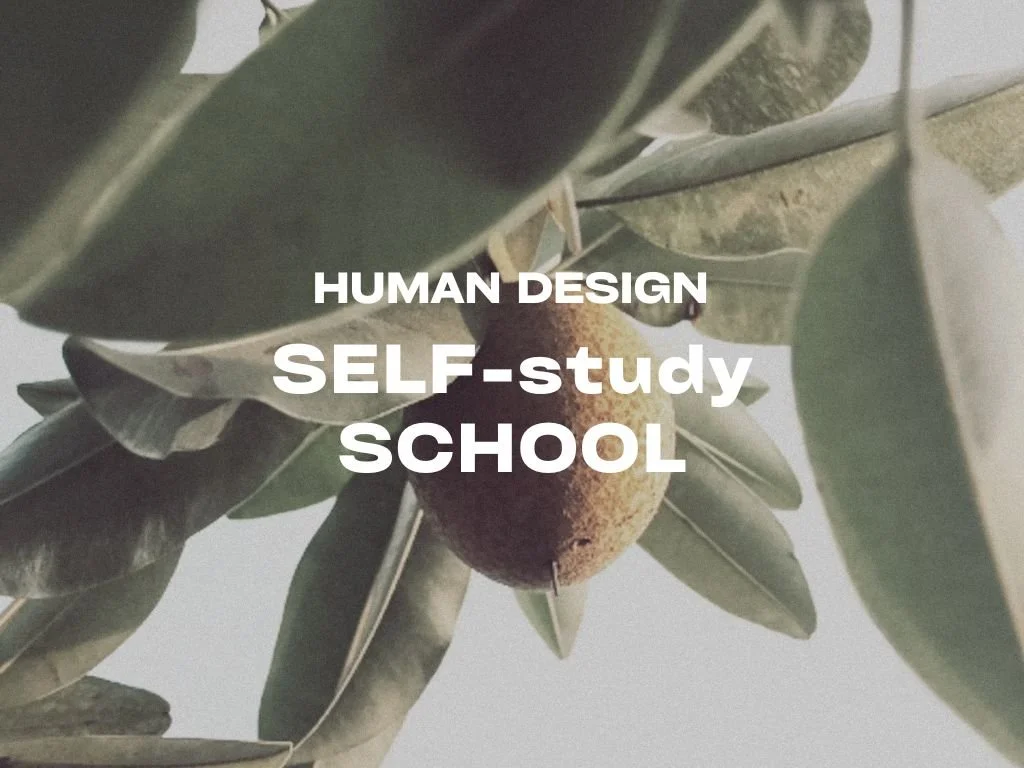 Human Design SELF-study School. Deepen your purpose. Embody your wisdom. Guide others through transformation.
