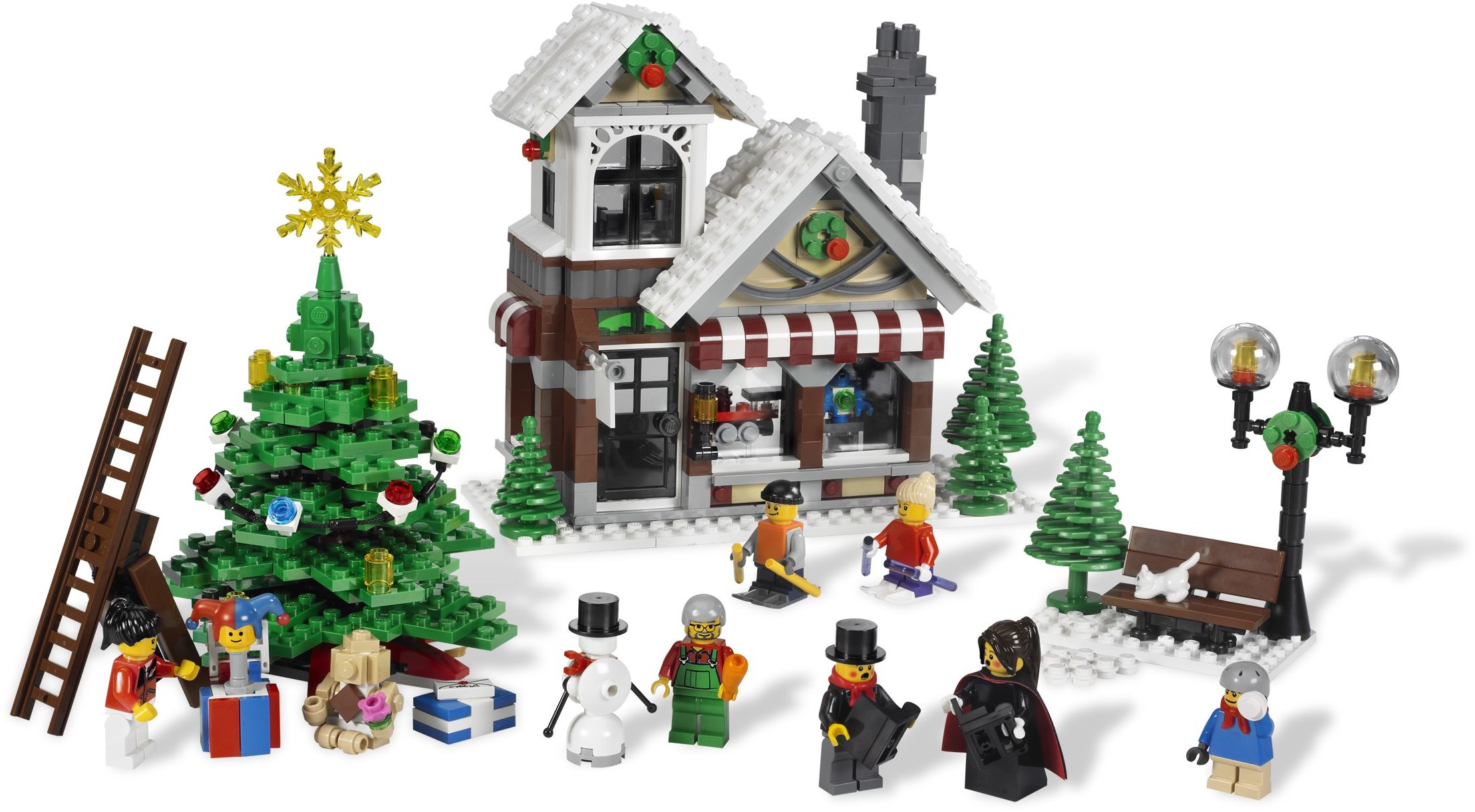 Featured image of post Lego Christmas Village Background / Lego moc winter village by super junk.