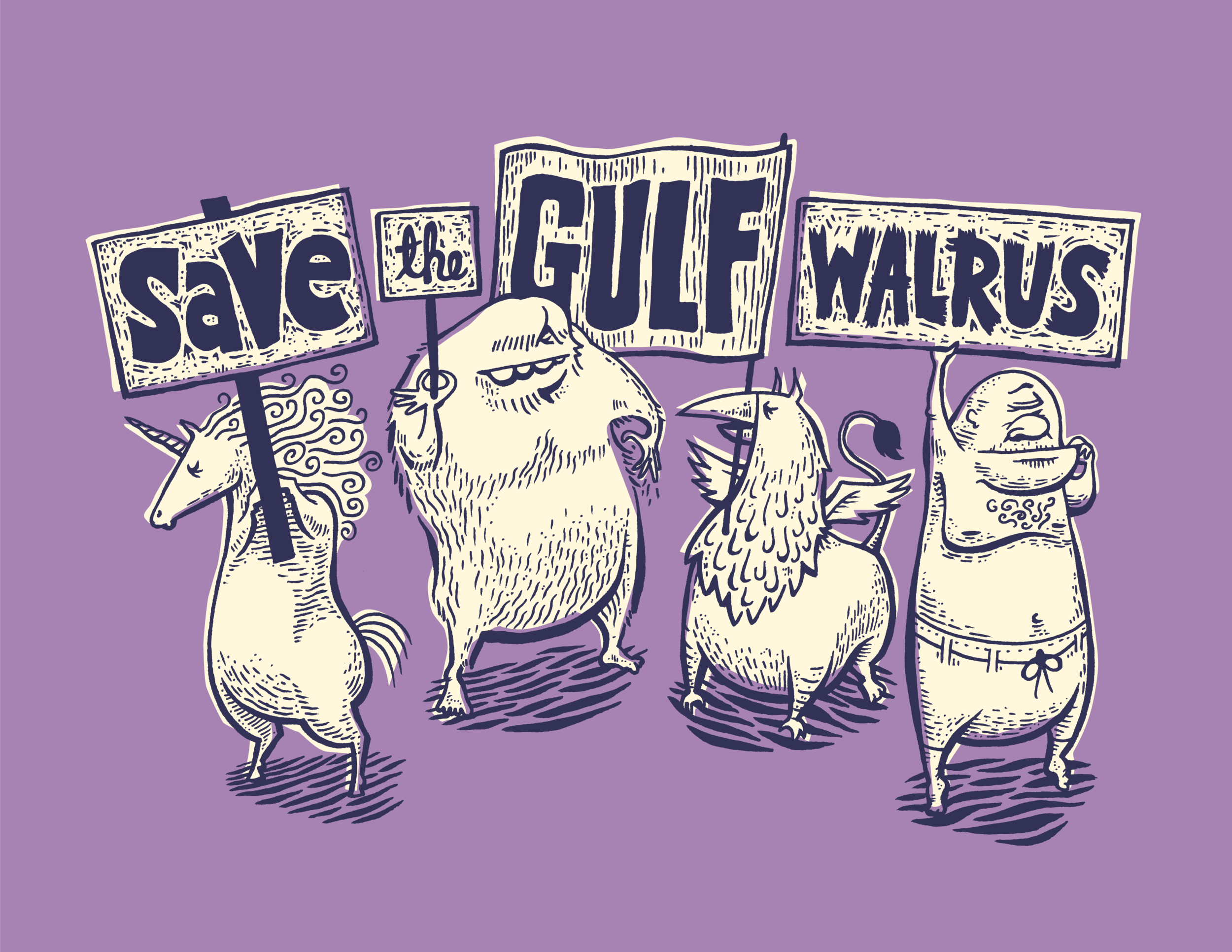 Save the Gulf Walrus