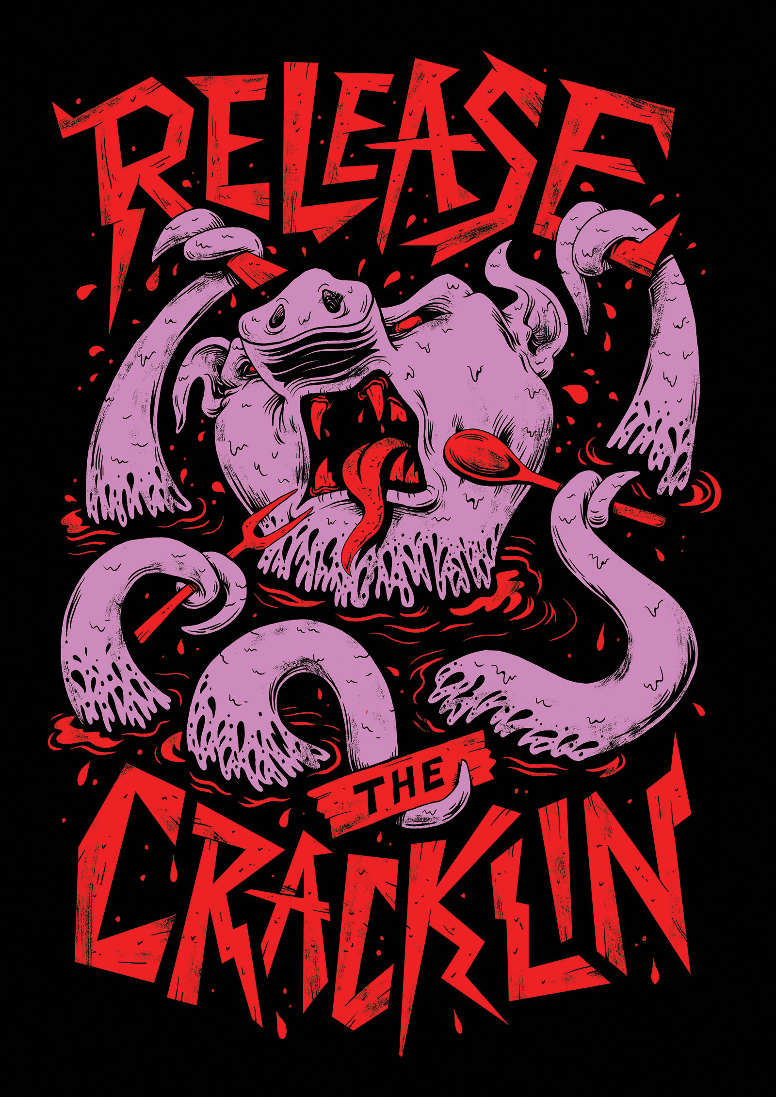 Release the Cracklin Shirt Design