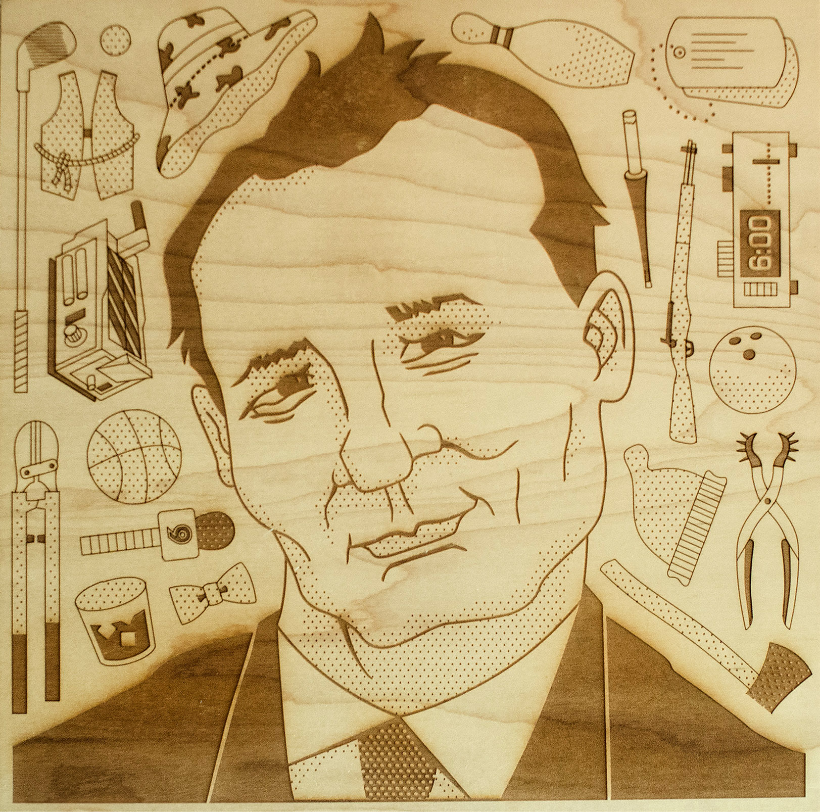 Bill Murray Portrait