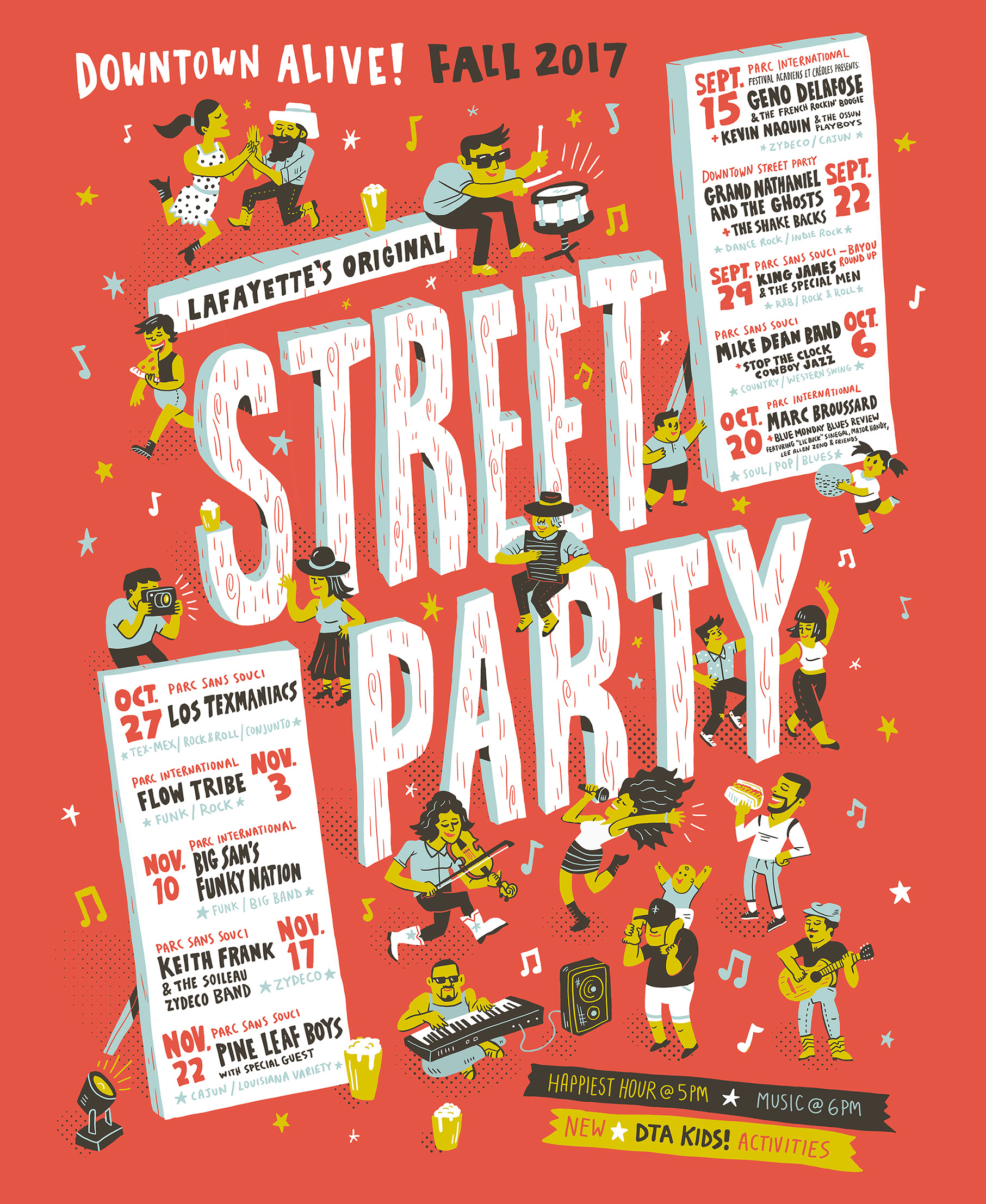 Downtown Alive! Fall 2017 Poster