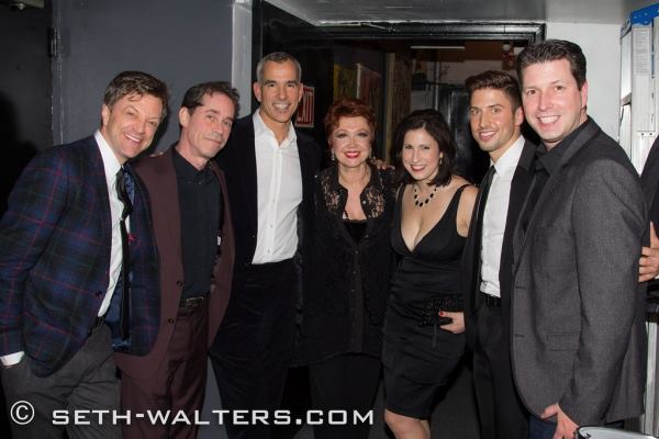 Birdland: Jim Caruso, Ian Herman, Jerry Mitchell, Donna McKechnie, Nikki MacCallum, Nick Adams, Wayne Gmitter