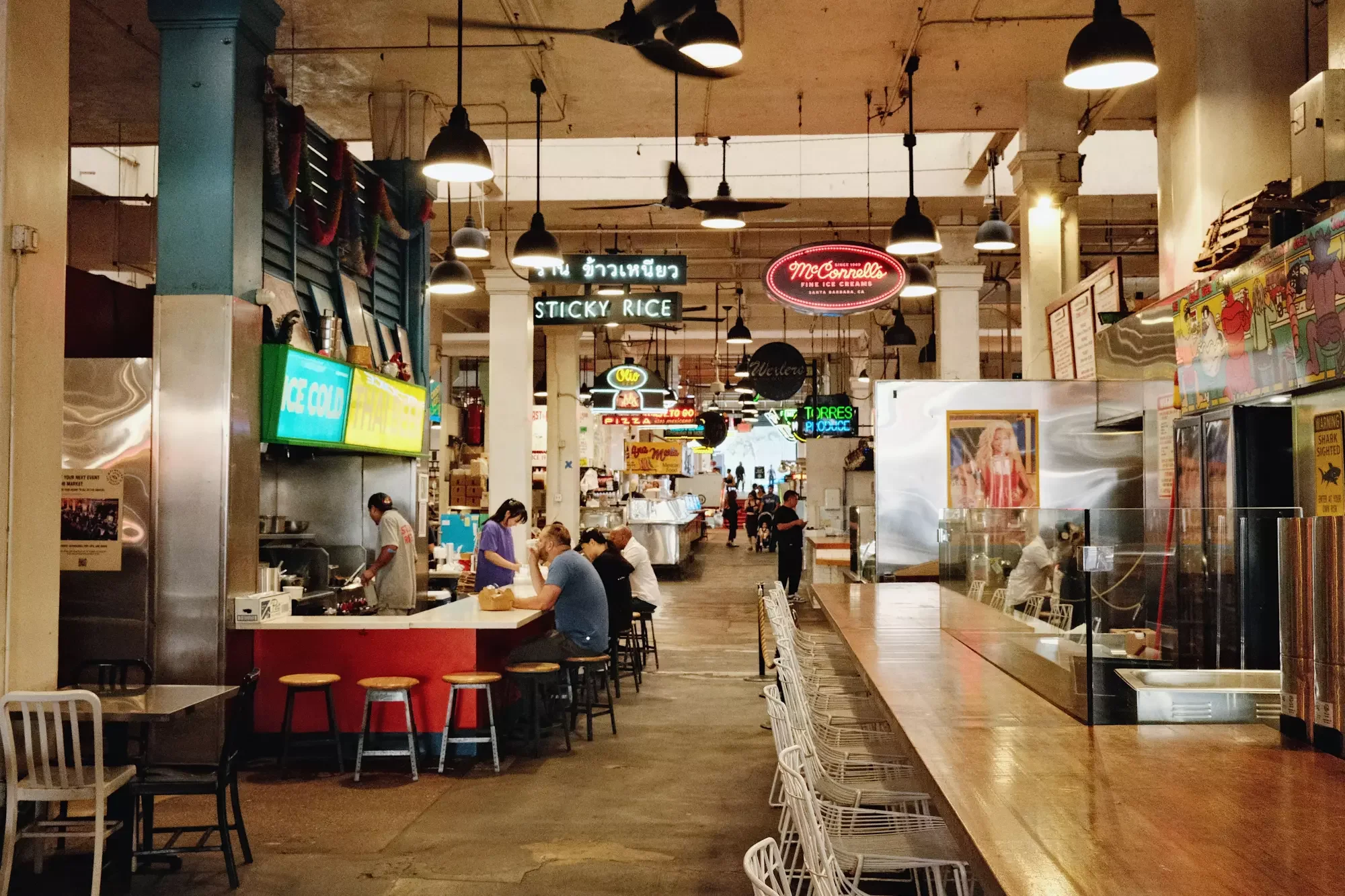 Vendors respond amid downtown protests