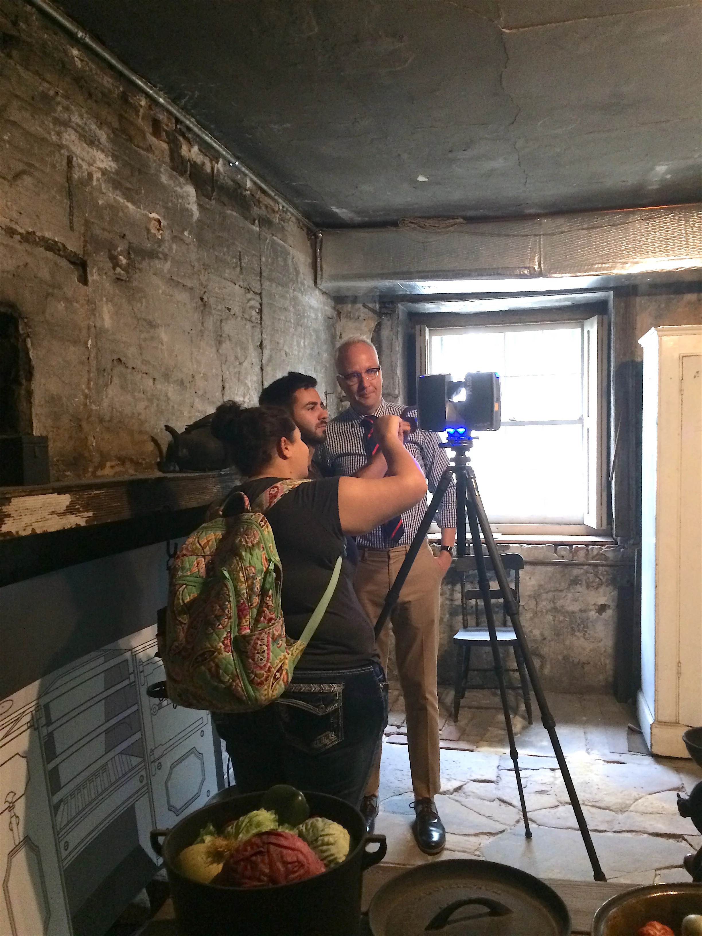 Scanning the Owens-Thomas House