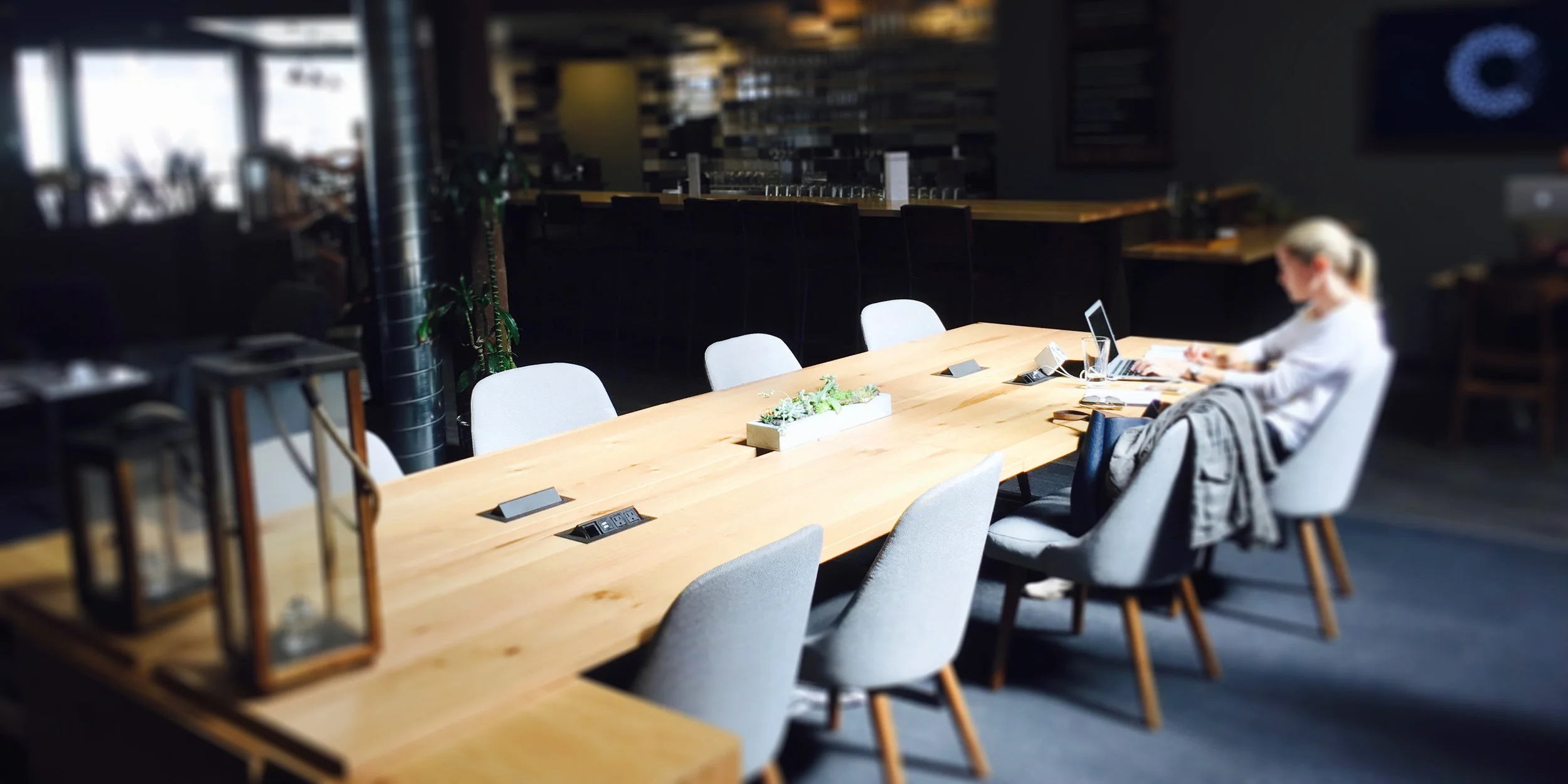Finding your work zone at COVO.