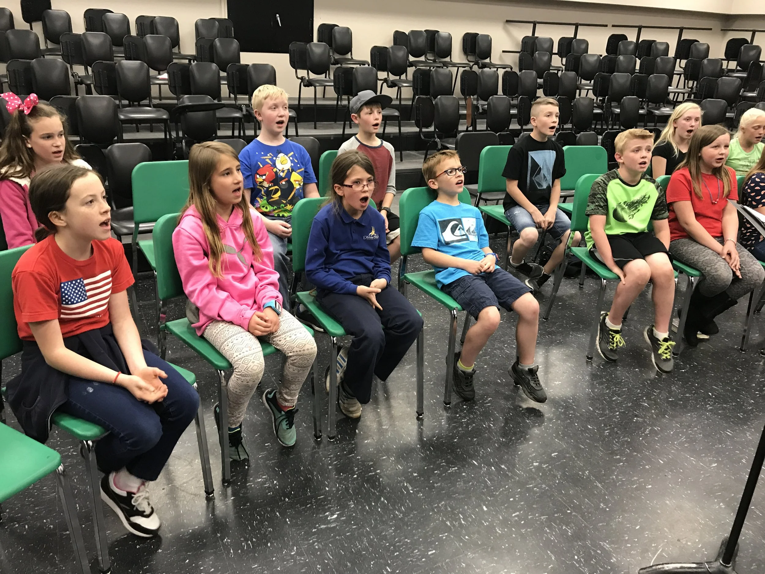 Chorale in Rehearsal
