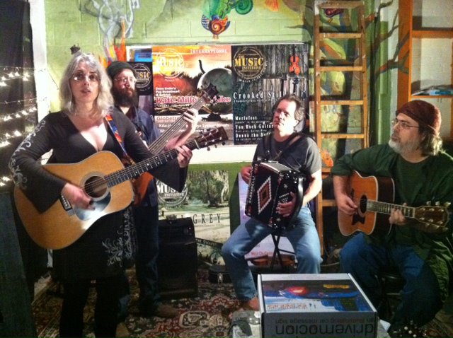 The Hungry Monks play the Gage Hall Coffee House