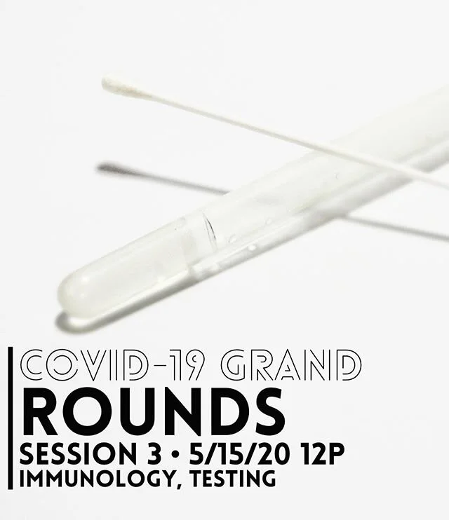 Join us Friday at noon (EST) for our 3rd Atlanta City wide Grand Rounds on COVID 19. Featuring speakers from all over the state. It&rsquo;s been awesome seeing hospitals working together to solve this puzzle. This weeks session will be on Testing and