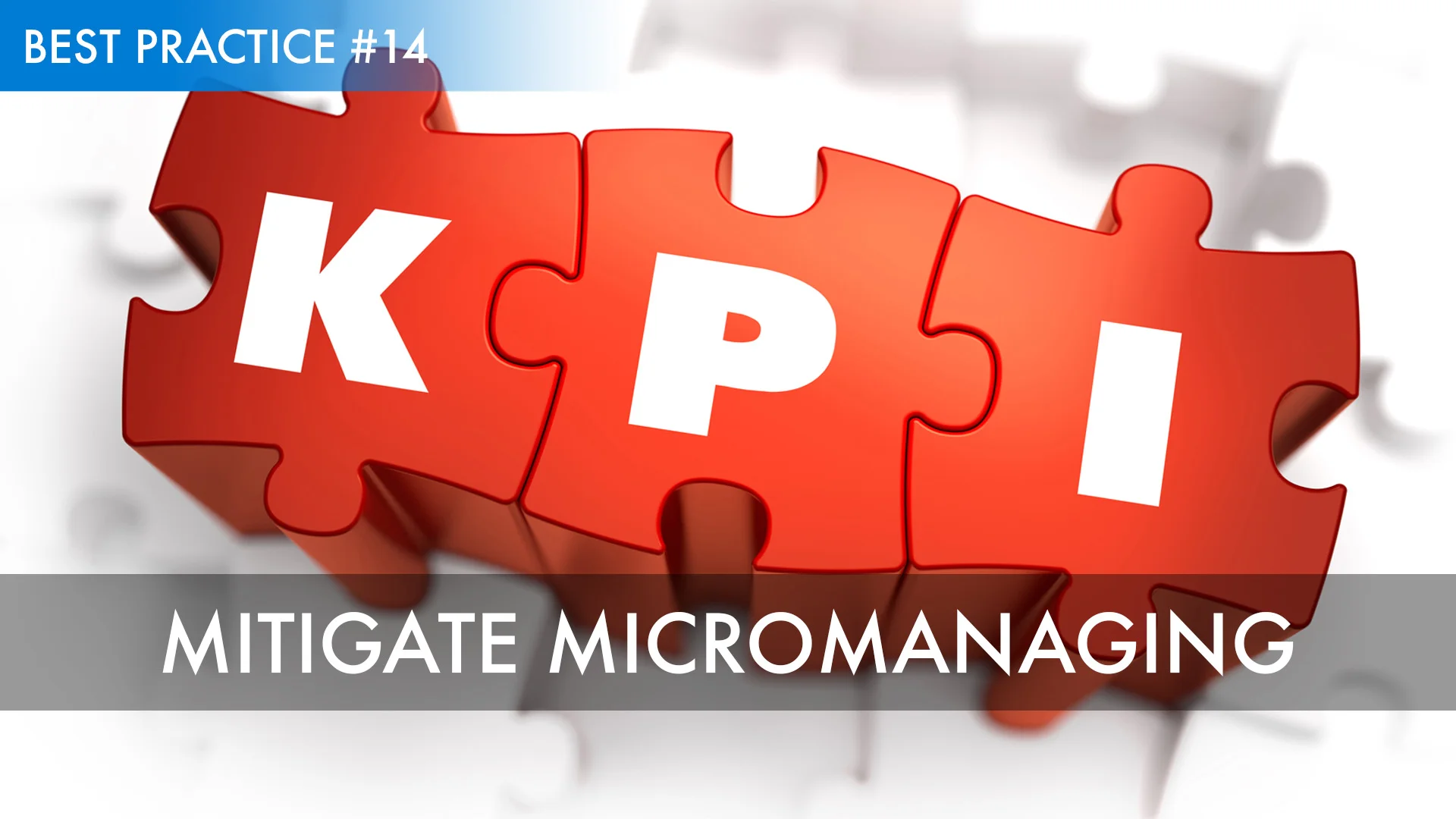 Best Practice #14: Mitigate Micromanaging