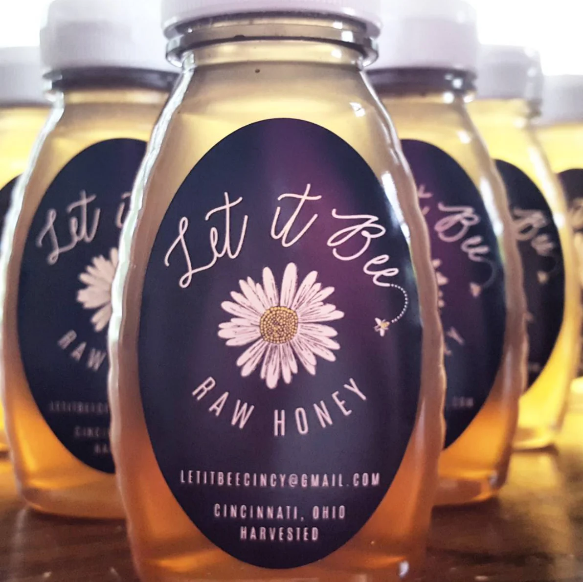 Let It Bee Logo Design Emily Ramstetter