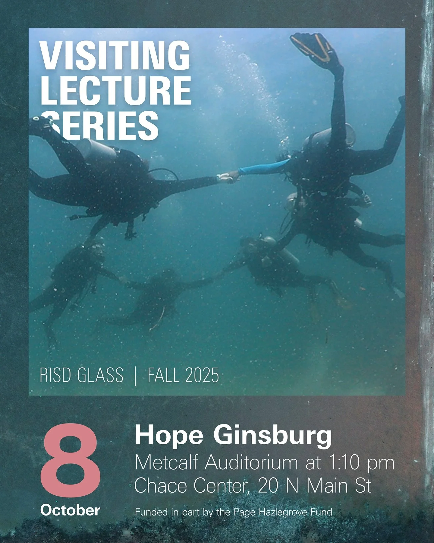 We are delighted to welcome Hope Ginsburg for our Visiting Lecture Series this week. Join us Wednesday at 1:10 pm!

Hope Ginsburg is a maker of collaborative projects where art, ecology, and spirituality meet. She is currently exploring the relations