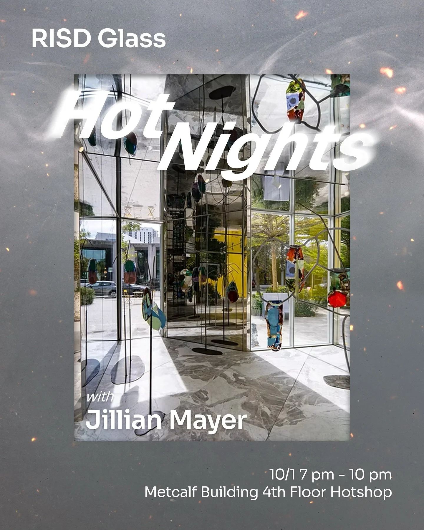 This Wednesday from 7-10 pm, we will host artist and filmmaker Jillian Mayer in our hotshop! Experience the energy of the shop as we bring her ideas into form.

Open to the public&mdash;come stay for a bit or for the whole time!
