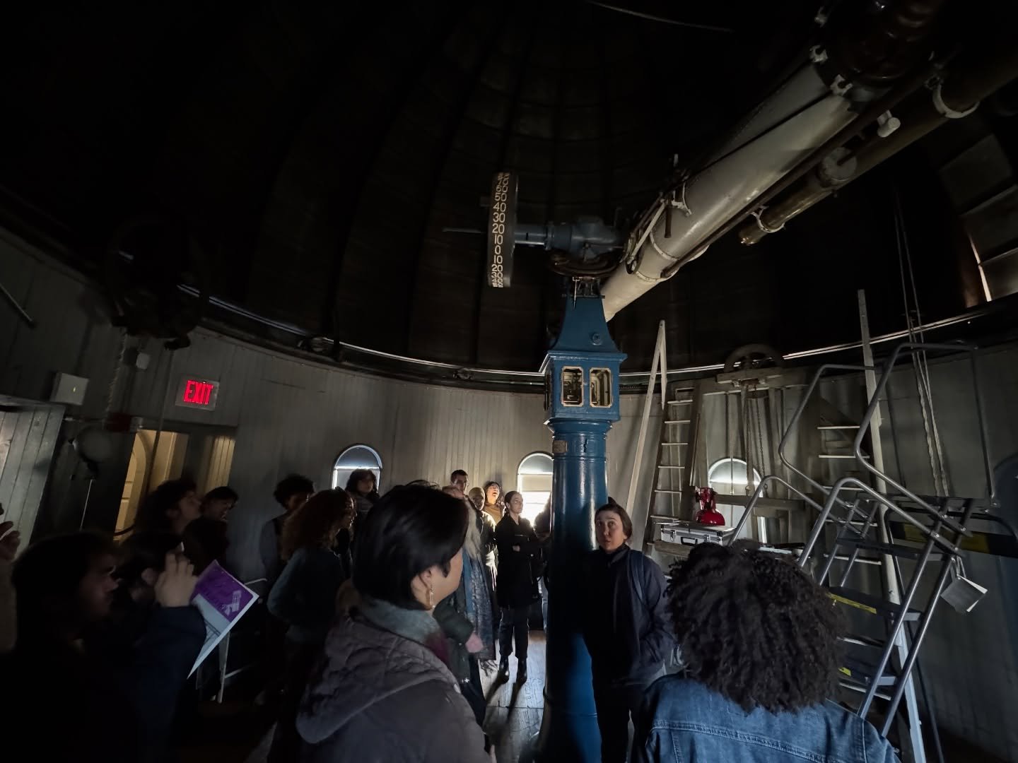 The Glass Department takes a trip to the LADD Observatory!