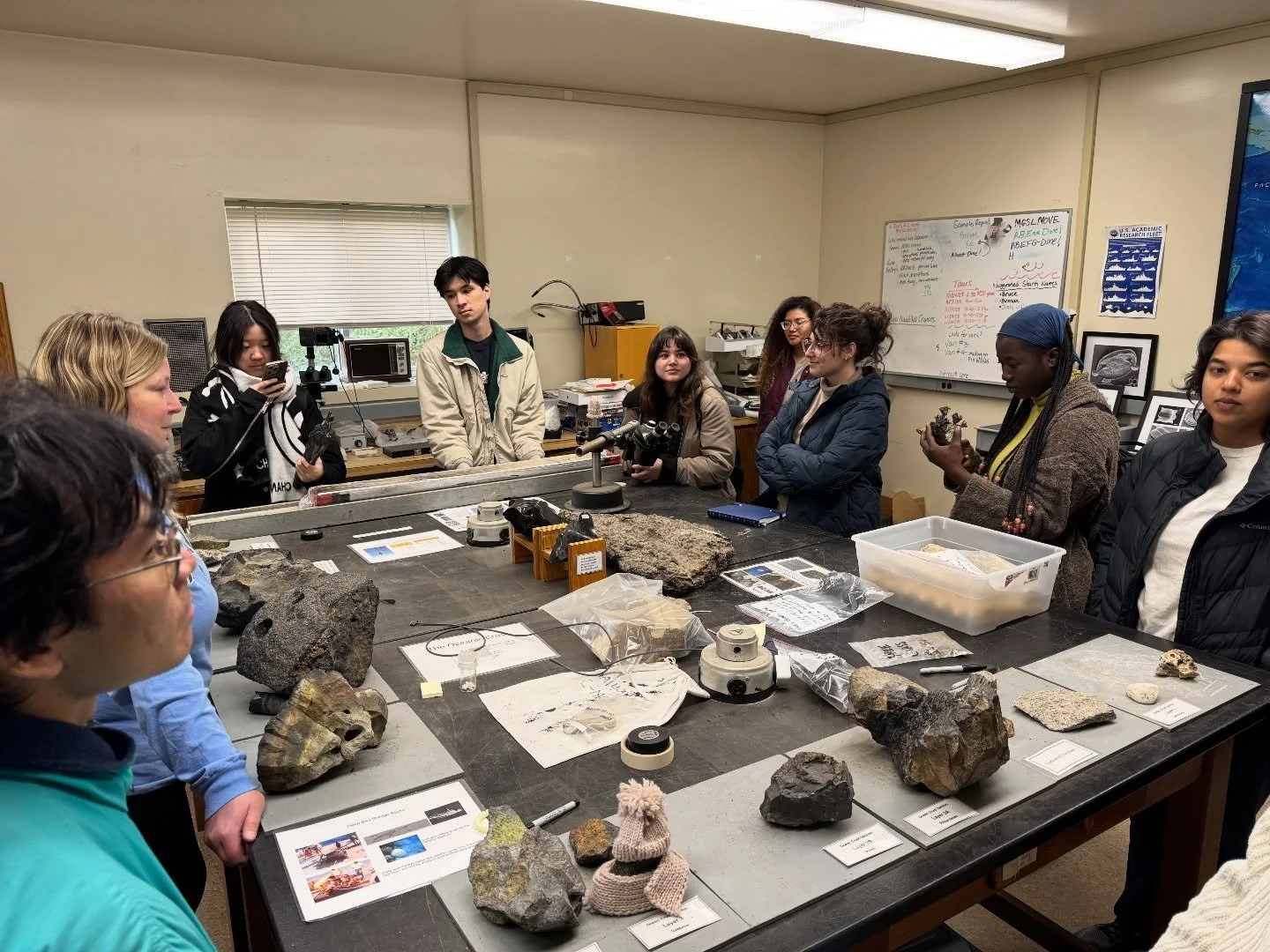 Fondly looking back on Alchemy Research Studio&rsquo;s excursions. From URI&rsquo;s Nuclear Reactor and Marine Geologic Samples Collection, to the geologic field trip with Reid Cooper, and RISD&rsquo;s own Nature Lab!