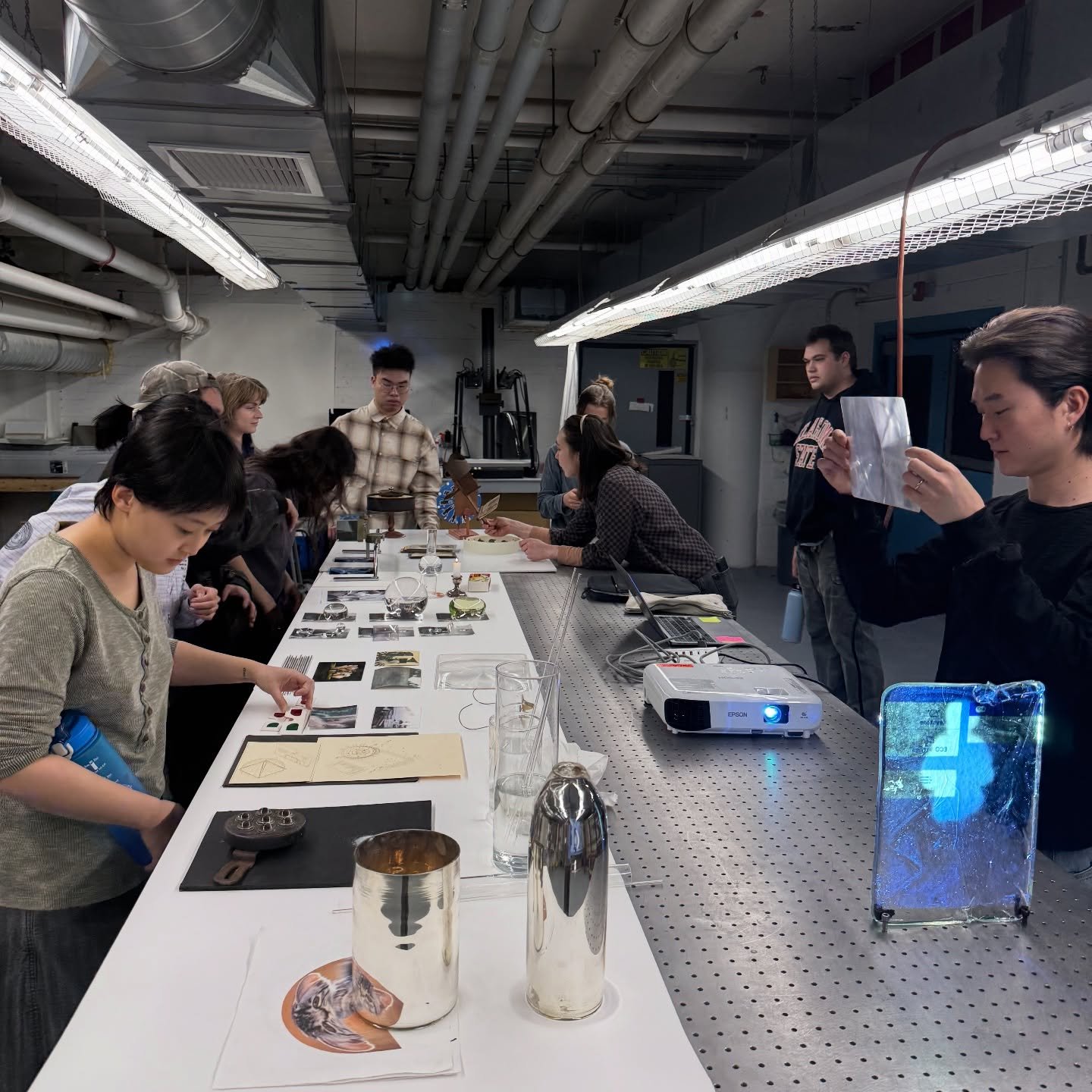 Optics is up and running!