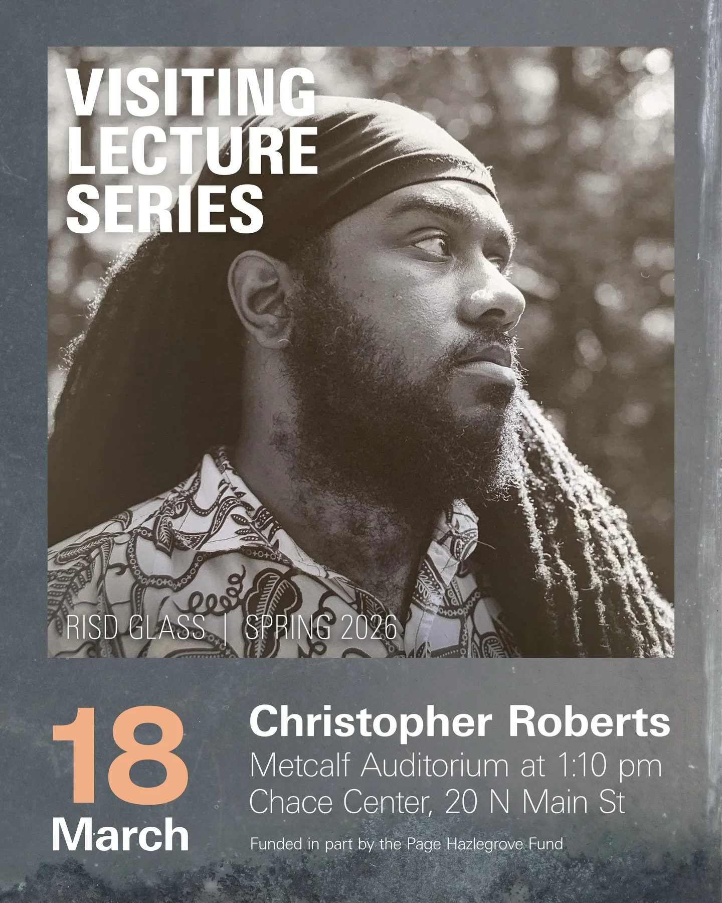 We had a wonderful lecture from guest lecturer Christopher Roberts today!

Please join us as we host Dr. Chris in our hotshop tonight from 7&ndash;10 pm. Come see the hotshop in action as we bring Chris&rsquo; ideas to life. 

Open to the public&mdas