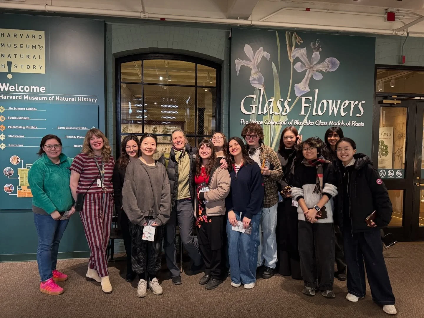 The Nature and Glass class visited Harvard&rsquo;s Glass Flowers and Collection of Scientific Instruments today! A special thank you to Harvard for the warm welcome and generous tours through these remarkable collections.