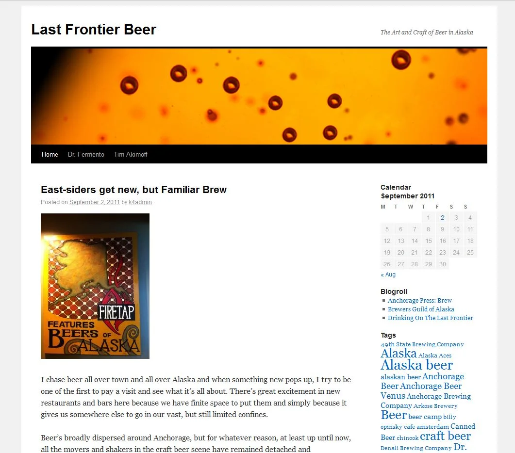 Last Frontier Beer Blog