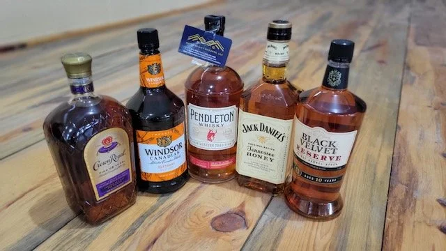 Whiskey for the gun raffle.JPG