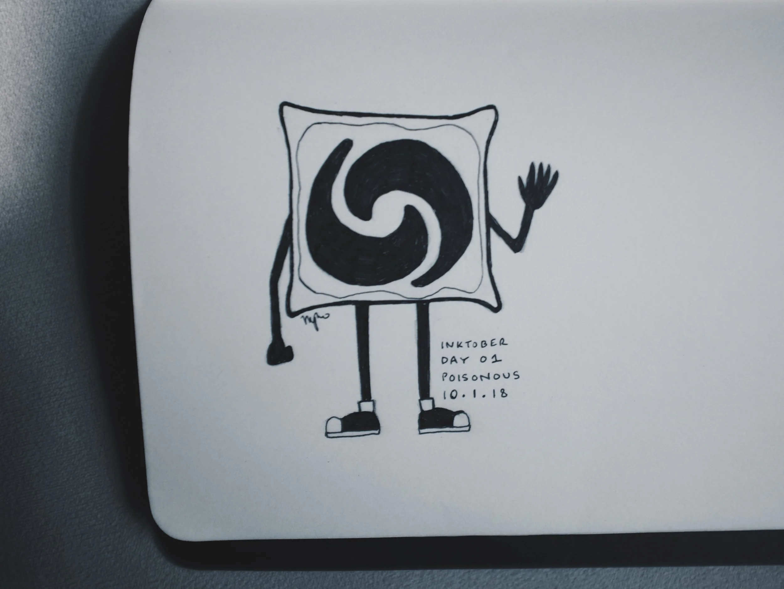   Tide Pod Man //  Ink Pen 