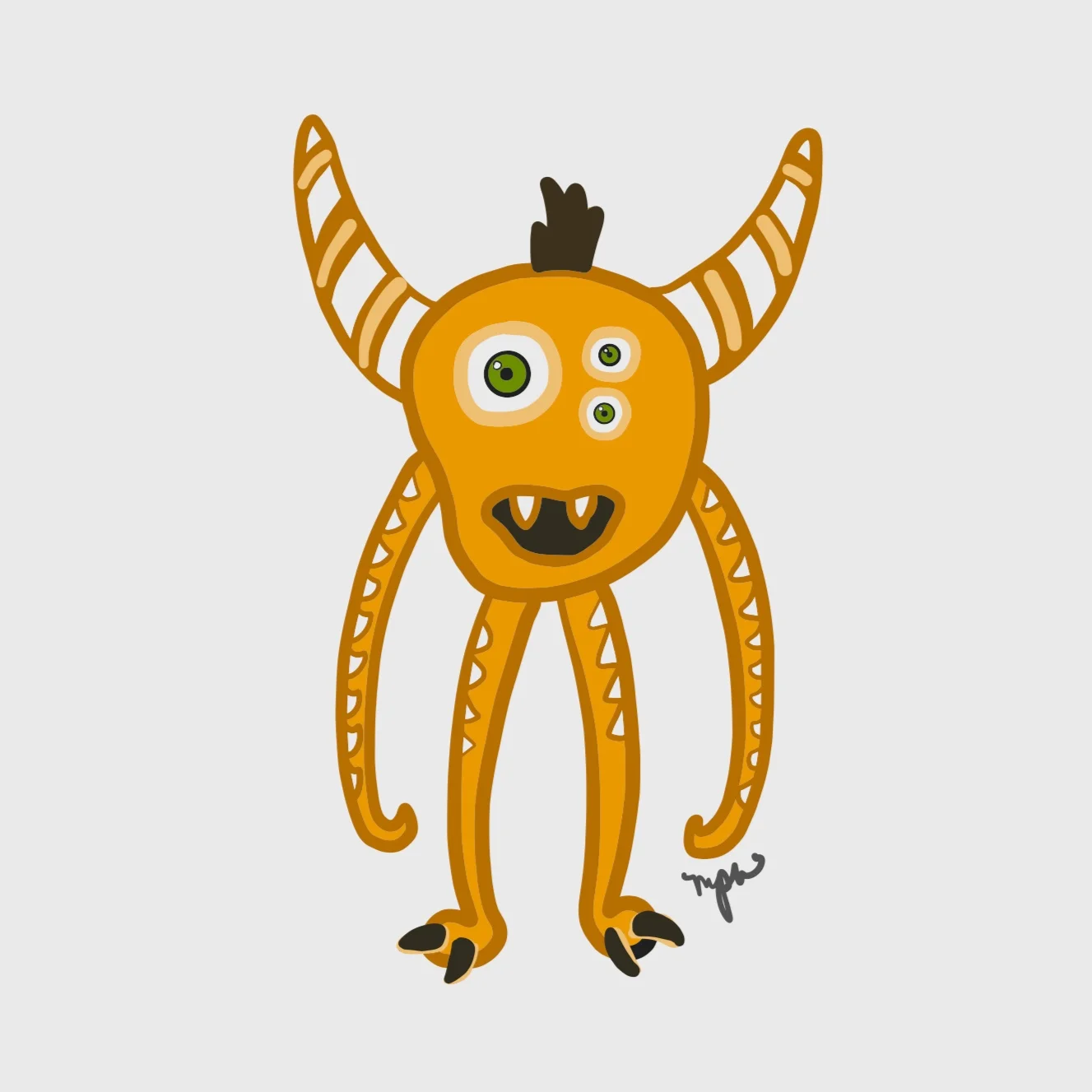   Monster  // iPad Pro + Apple Pencil 