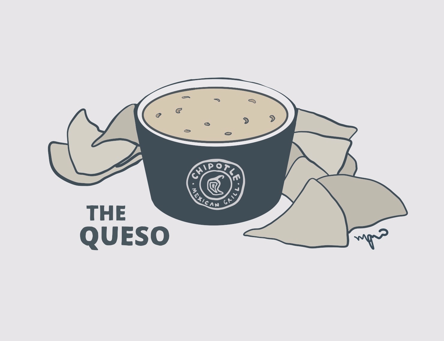   The Queso  // iPad Pro + Apple Pencil 