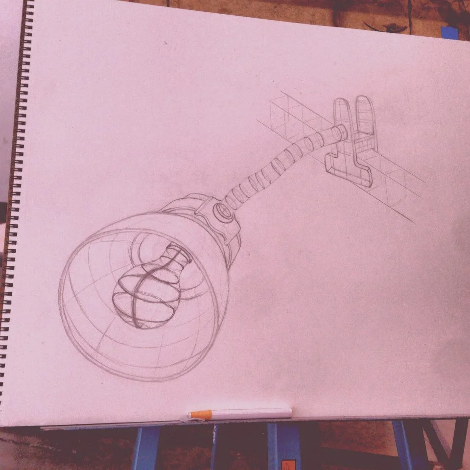   Lamp  // Pencil Sketch 