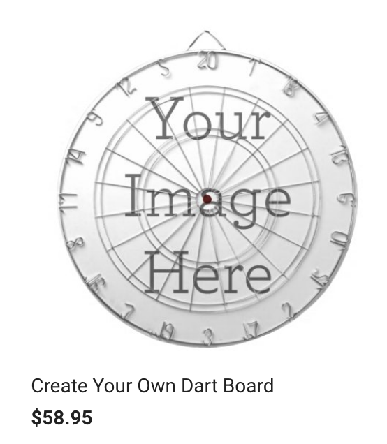 Zazzle Dart Board