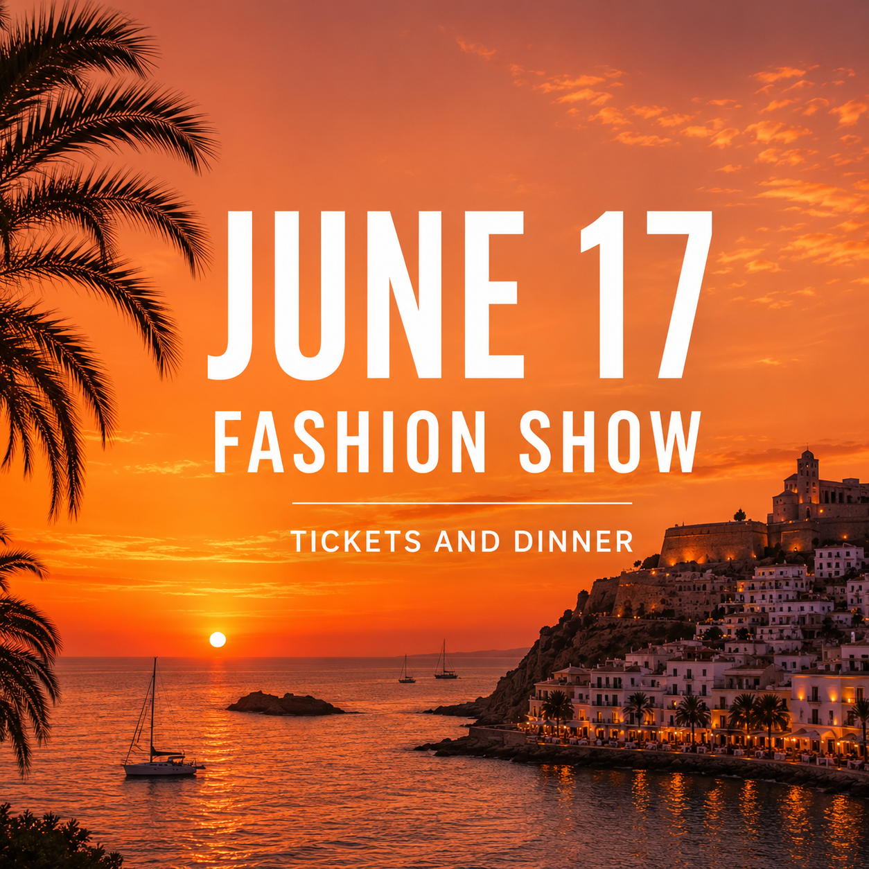 June 17 Fashion Show & Dinner Ticket