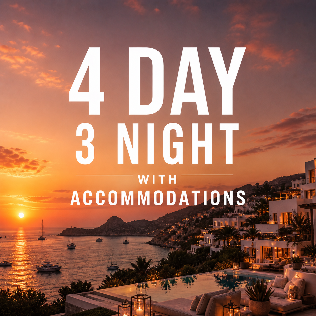 Ibiza Swim Week 4 Day Ticket with Accommodations