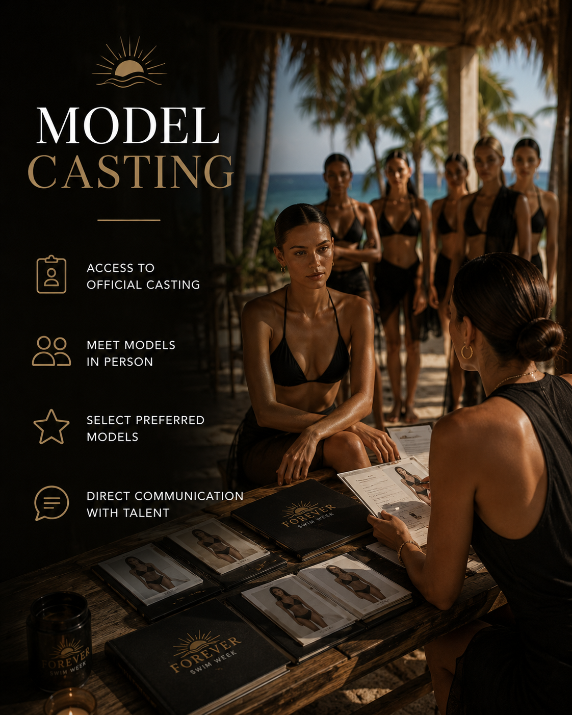 Forever Swim Week Model Casting