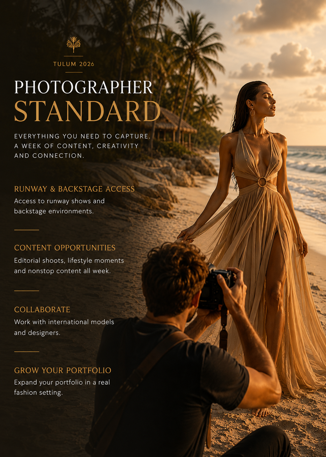 Tulum 2026 Standard Photographer Package