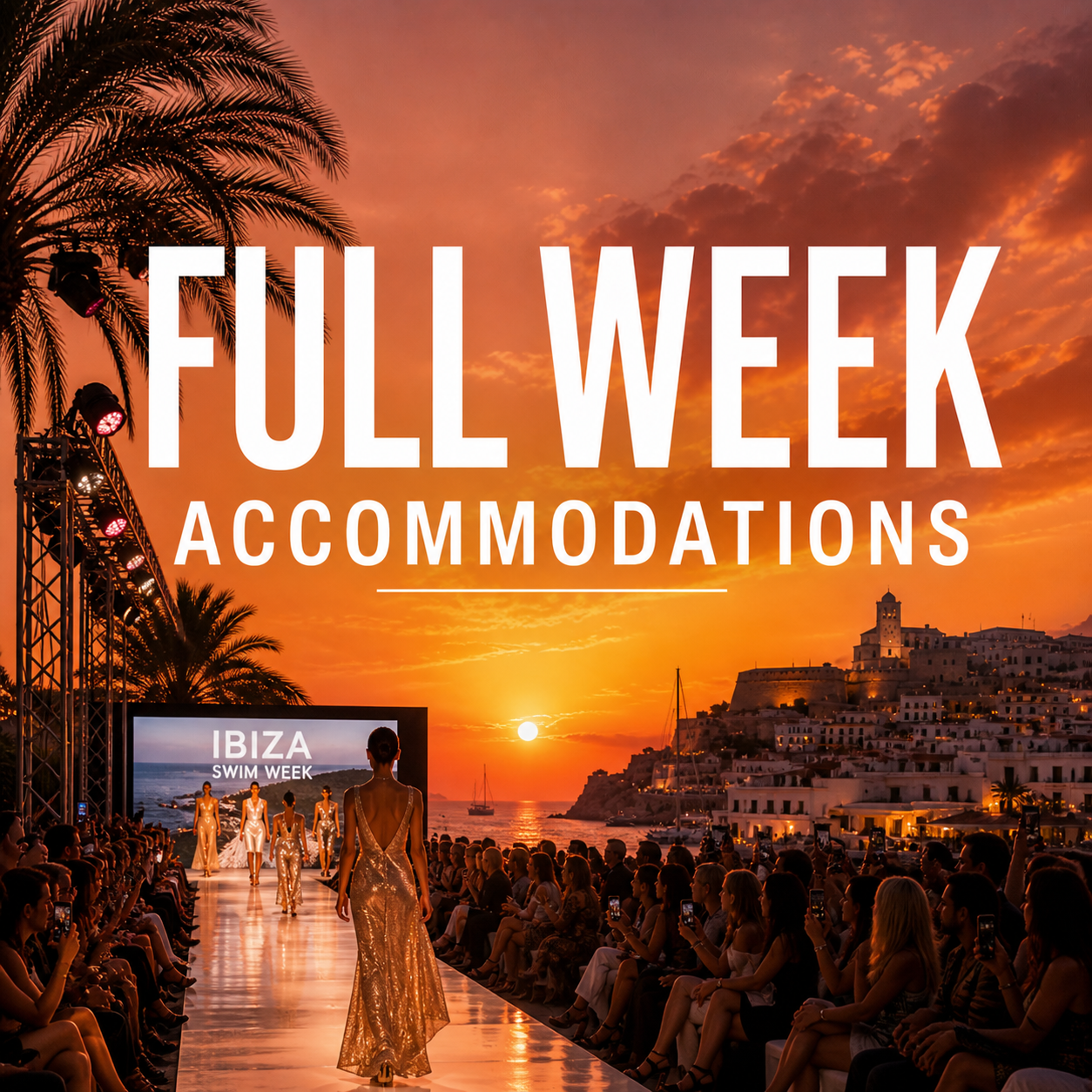 Ibiza Swim Week Tickets Full Week with Accommodations