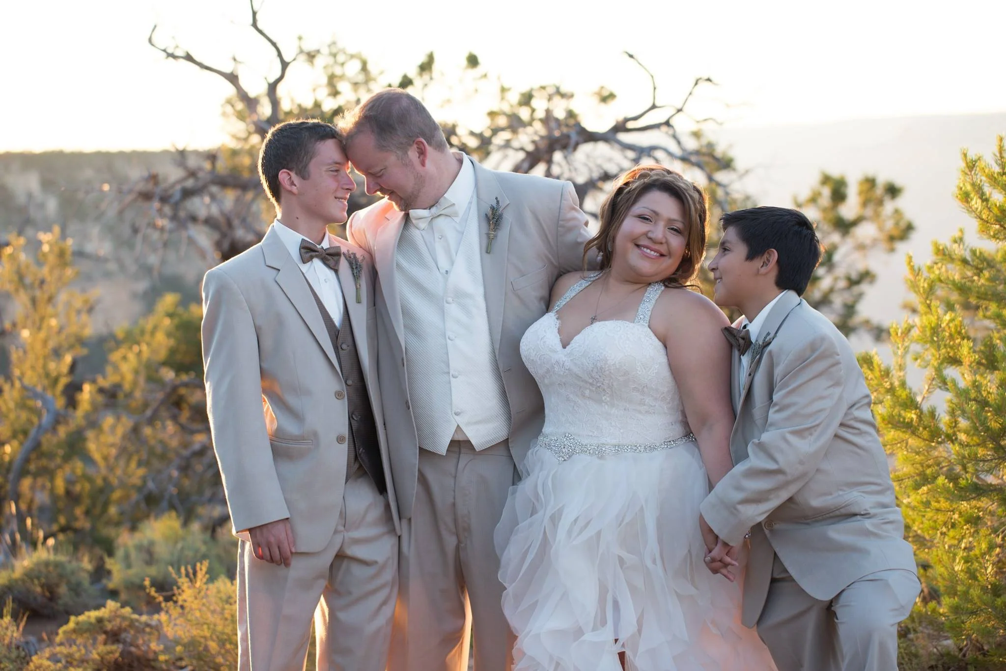 Grand Canyon Luxe Family Elopement