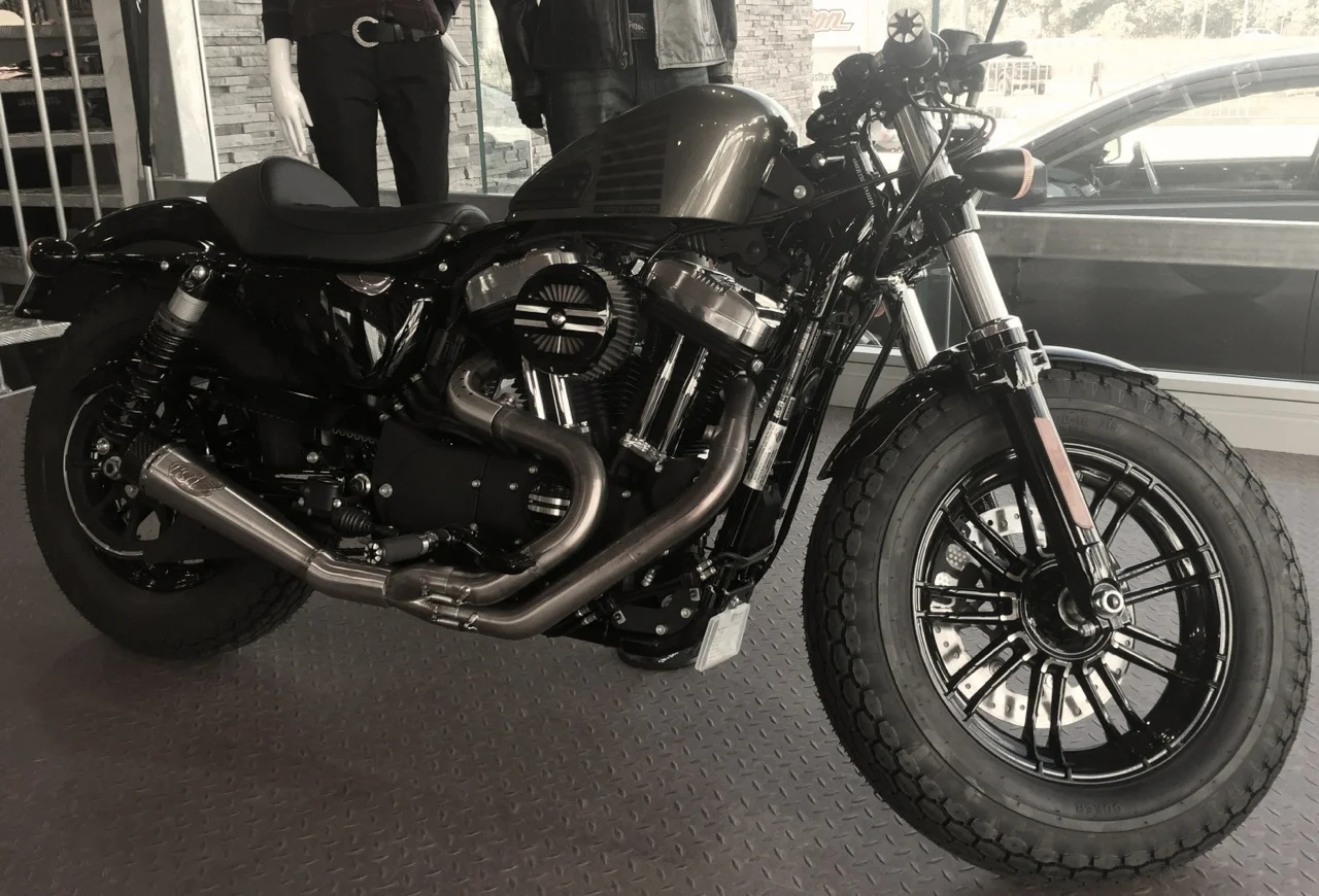 Pictured: A Harley Davidson '48 we've been looking at for the Crossing Australia venture.
