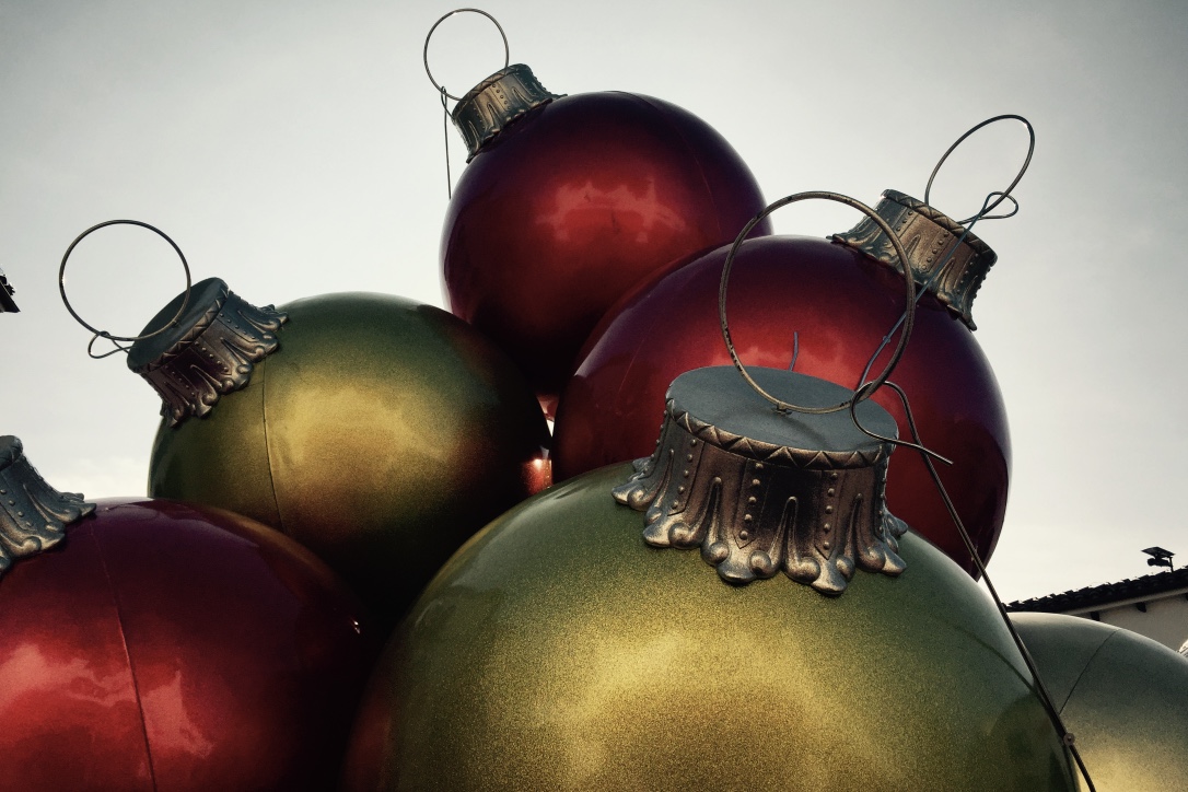 The colourful ornaments of Christmas