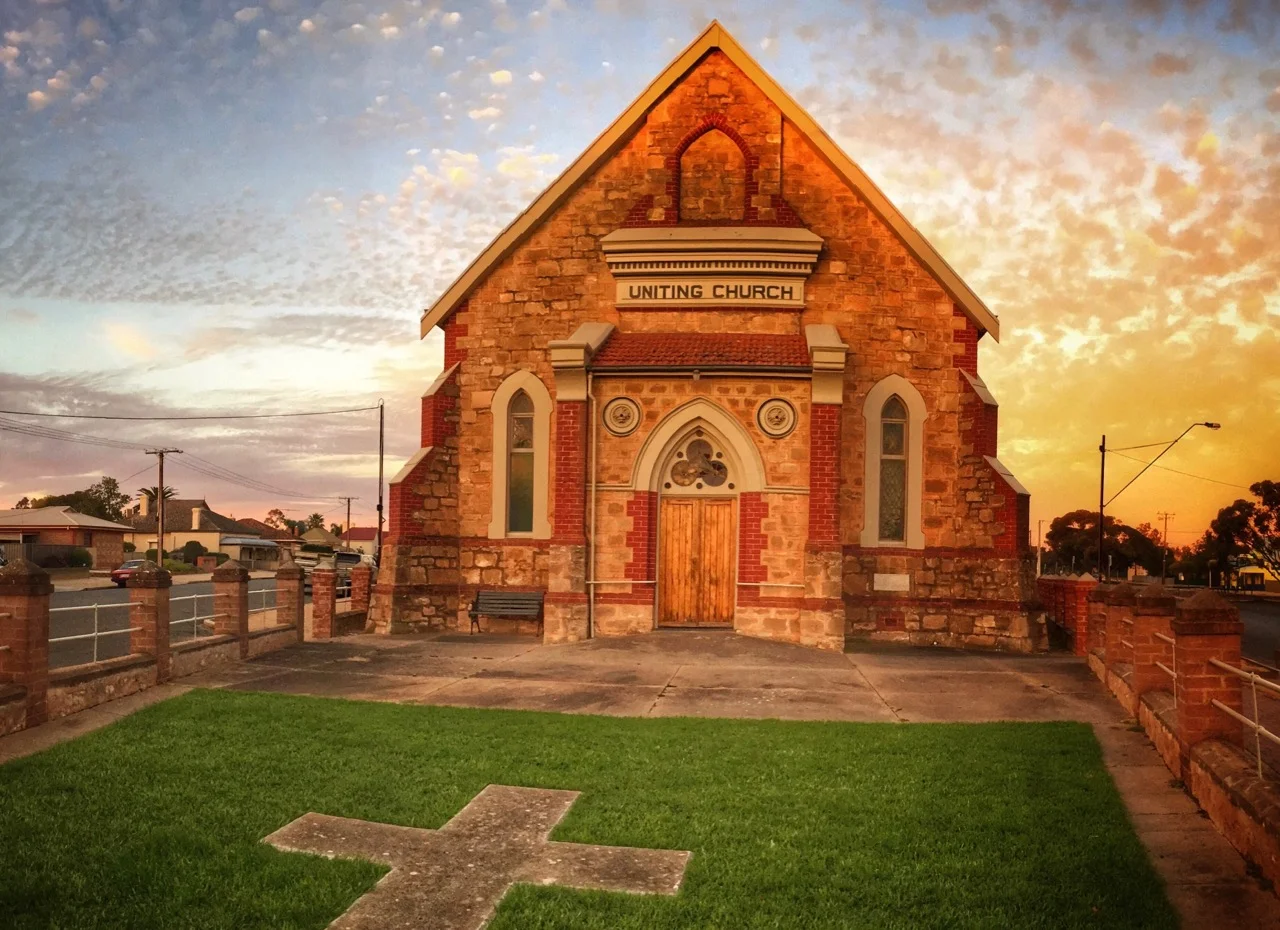 Pictured: The historic Methodist Church in Balaclava. Built with faith and purpose to proclaim the Good News of Christ.