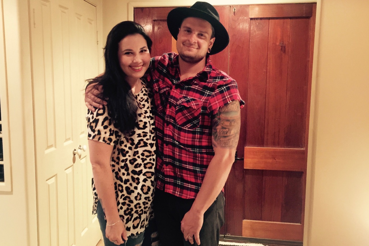 Pictured: Ryan and Kathleen Grace ready for a new adventure.