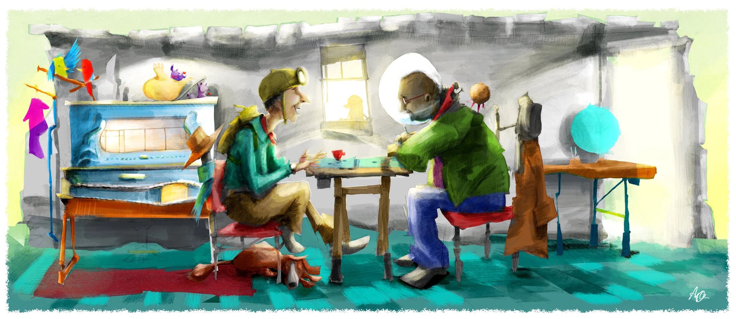 Alvin Oei - Illustration - Over Coffee.jpg