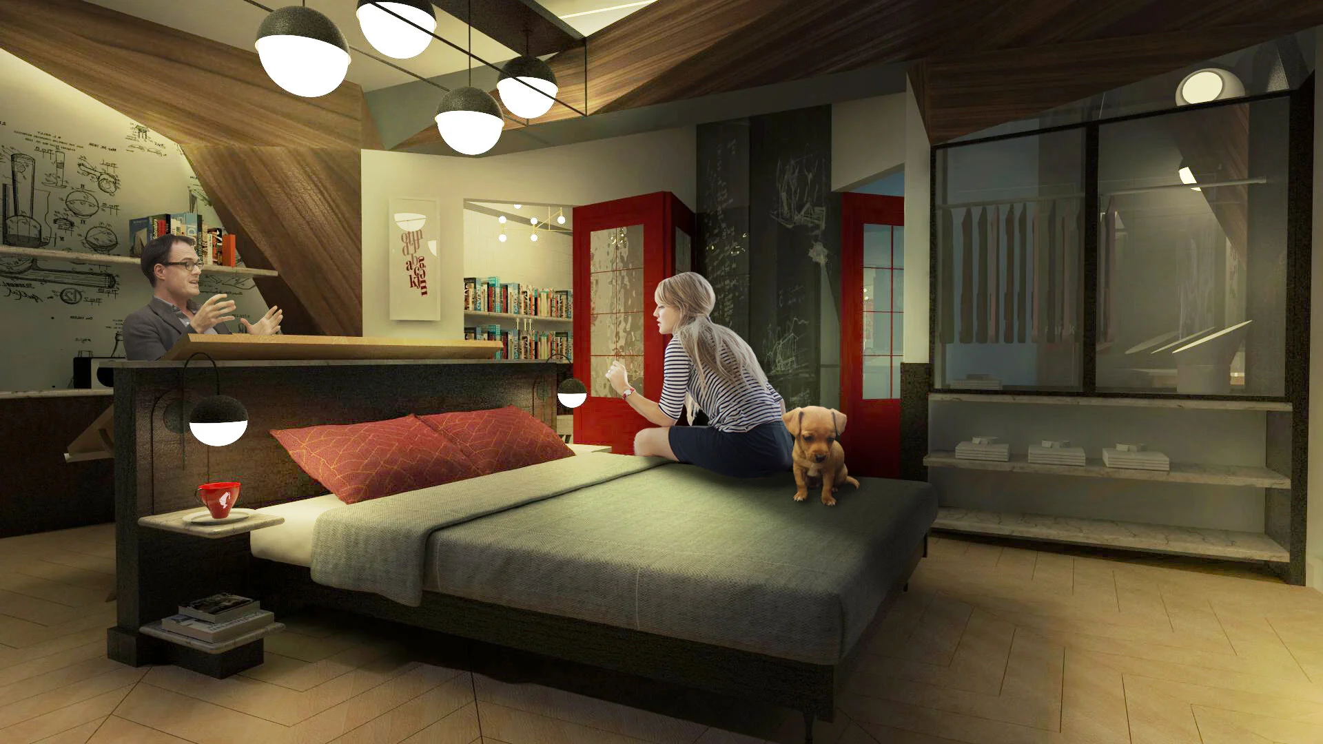 Alvin Oei - Art Center College of Design - Auslosen Hotel - Design Lab  - Room Interior.jpg