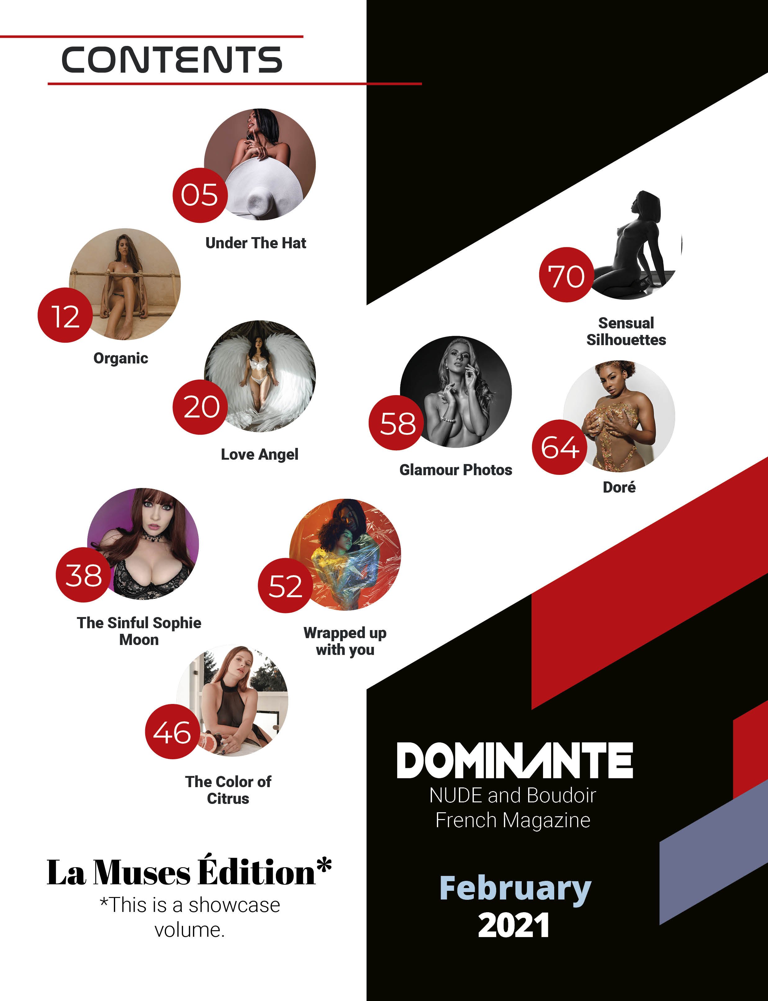 DOMINANTE French Magazine La Muses Edition Vol. 54 Feb. 2021 2.jpg