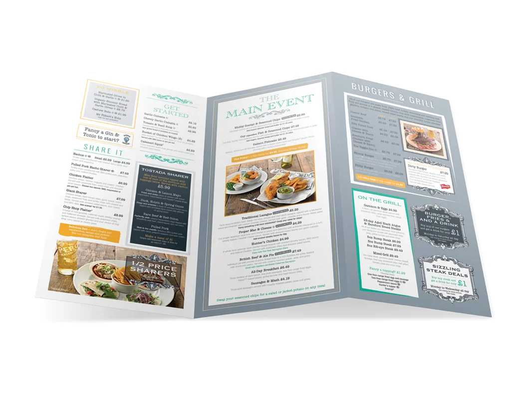 Greene King Menus Inner